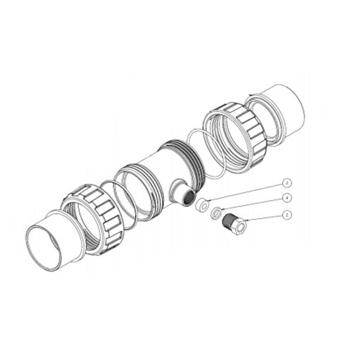 Single Point Injection Cell - Poolshop.com.au Single Point Injection Cell - Poolshop.com.au